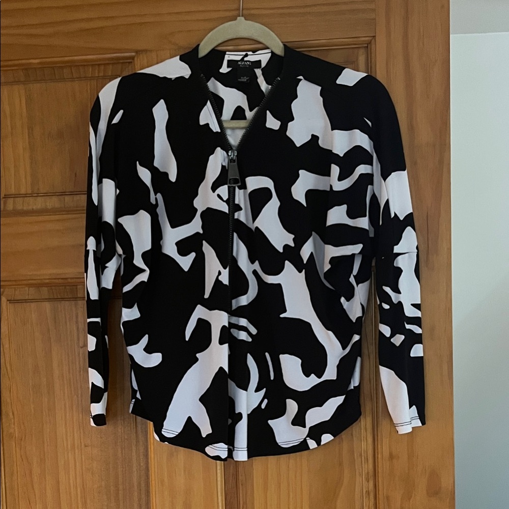 Alfani Monochrome Patterned Jacket - image 1
